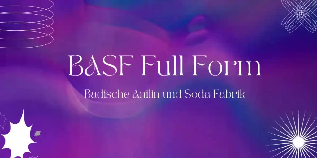 BASF Full Form